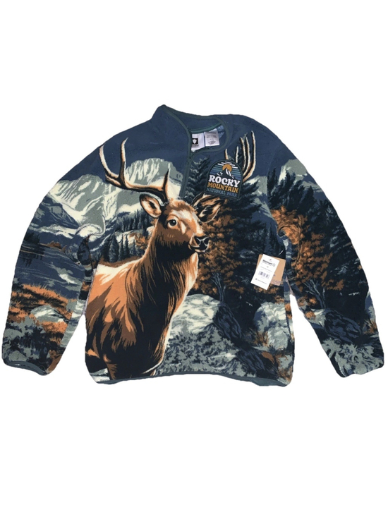 Elk Other - Rocky Mountain National Park Kids Elk Sweater Size 18 Comfty Warm Nature Wild